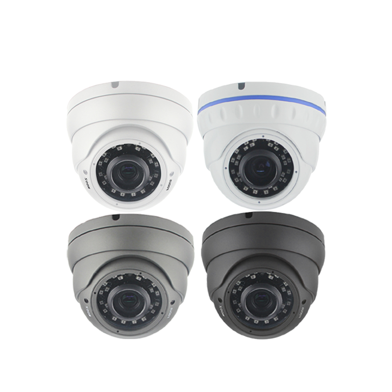 5MP XMeye IMX335+Hi3516EV300 2.8-12mm Vari-fokális lencse 30m IR Range Dome IP Camera